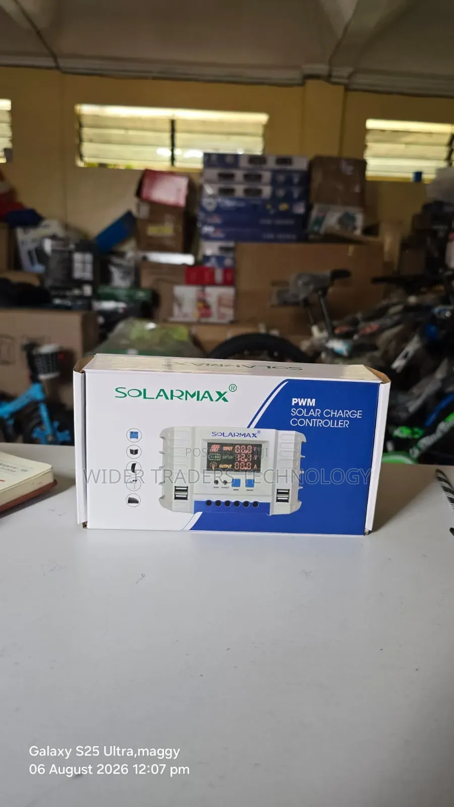 The Solarmax PWM Solar Charge Controller 40A