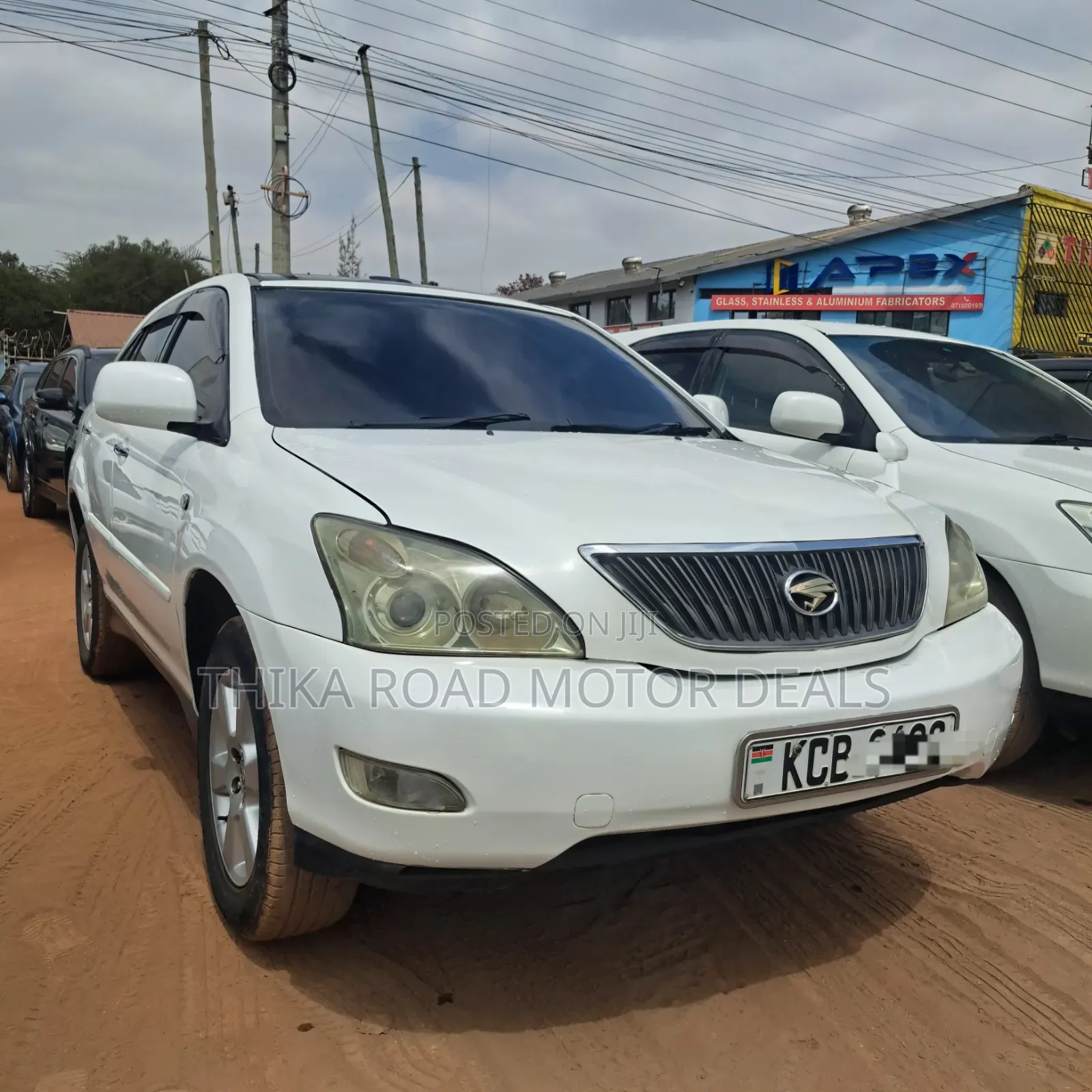 Toyota Harrier 2008 White