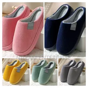 Soft Plush Indoor Slippers*