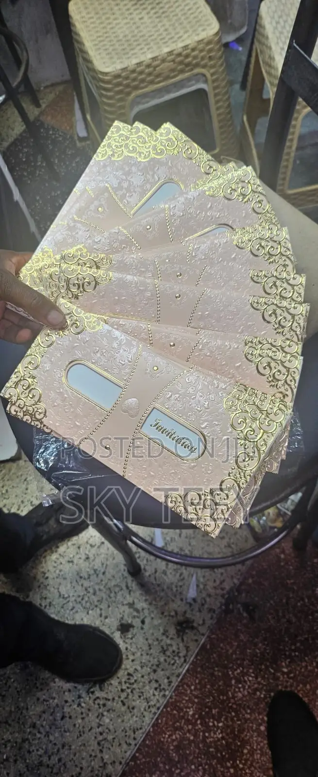 Imported Customized Wedding Cards