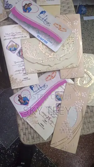 Imported Customized Wedding Cards
