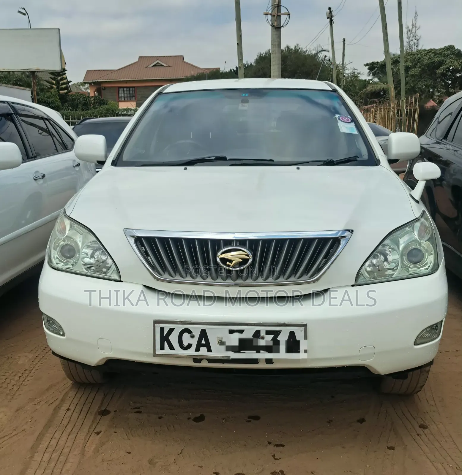 Toyota Harrier 2009 White