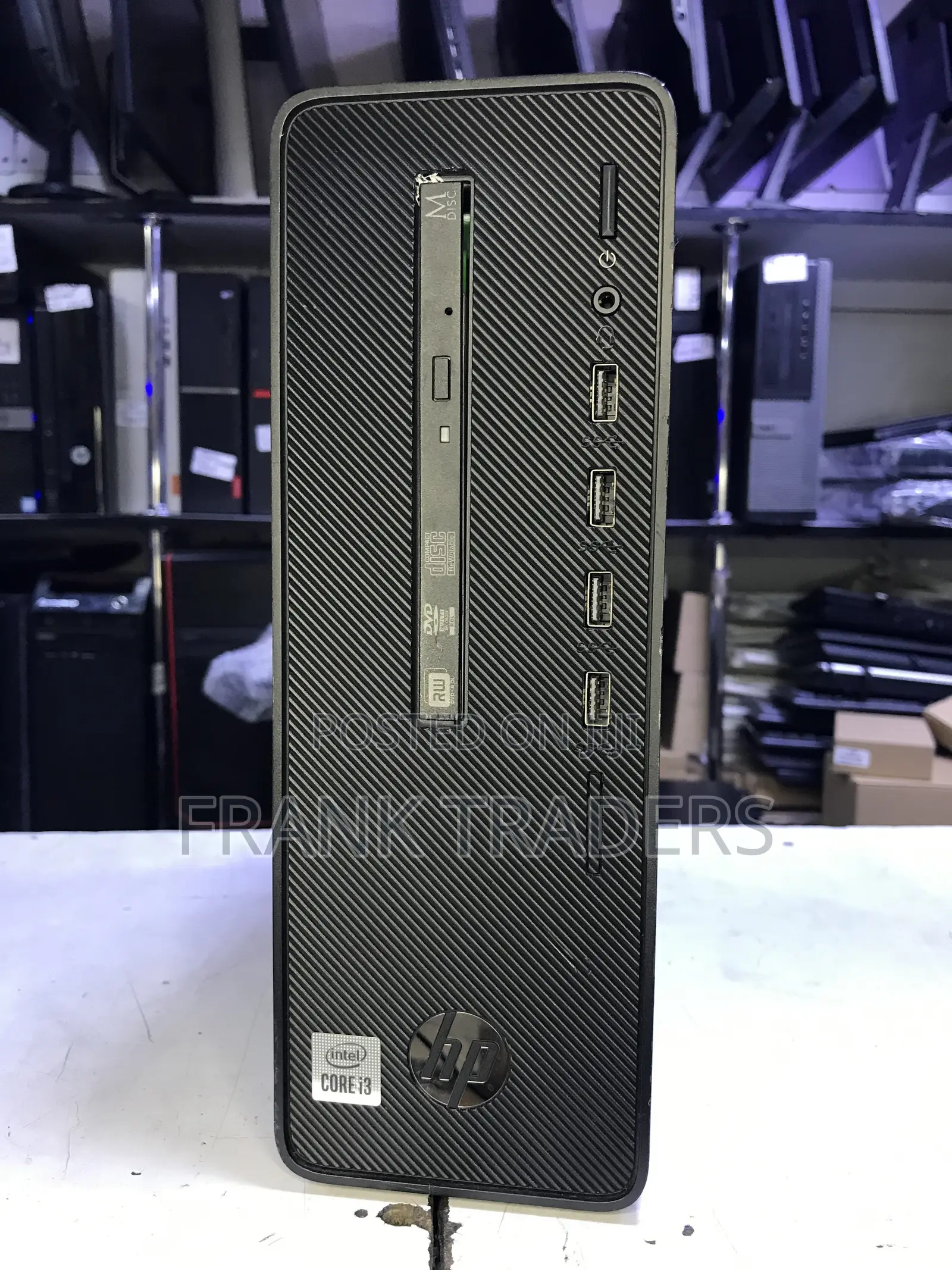 Desktop Computer HP 8GB Intel Core i3 HDD+SSD 256GB