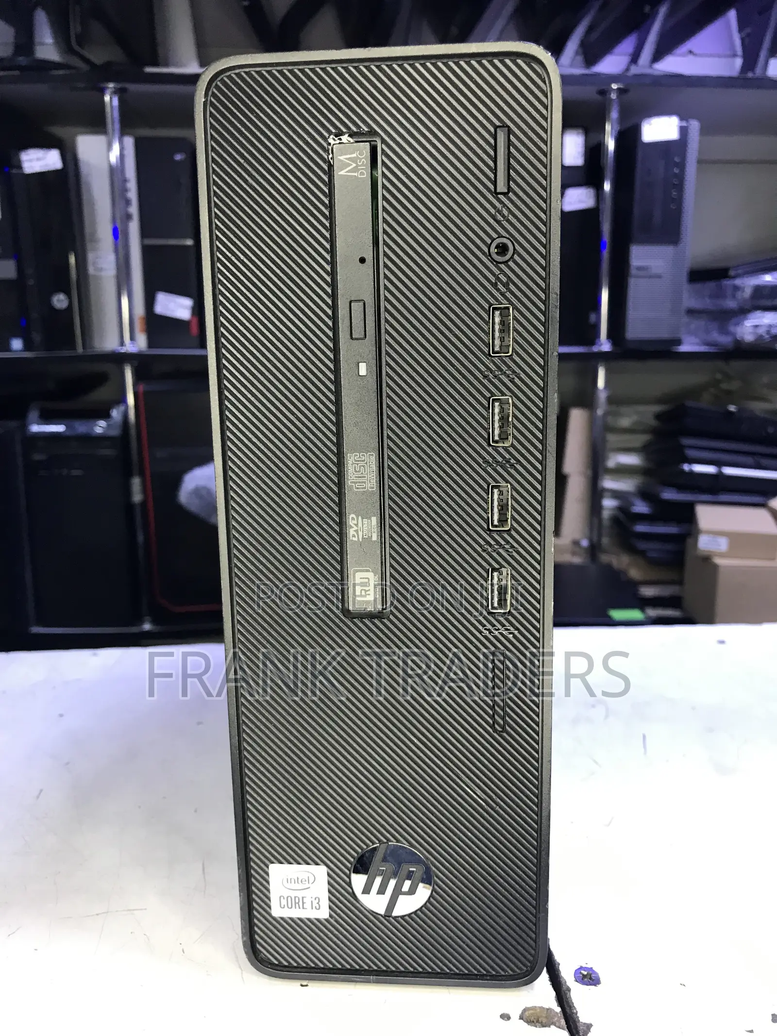 Desktop Computer HP 8GB Intel Core i3 HDD+SSD 256GB