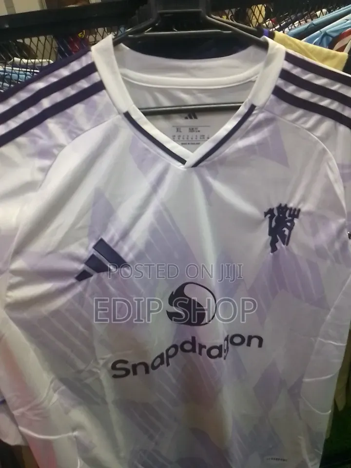 White Manchester Snapdragon United Jersey