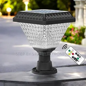 High Efficiency Outdoor Led Garden Main Gate Post Solar Light Lamp