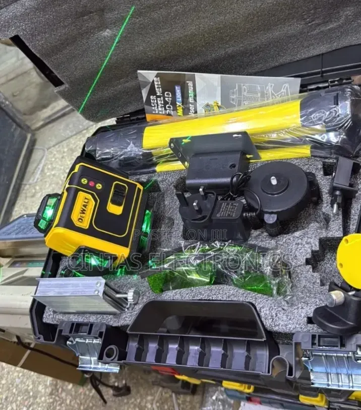 3d-4d Laser Level Meter DeWalt