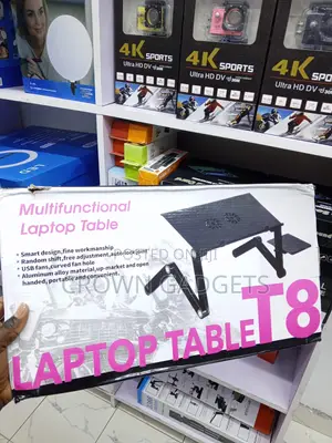 T8 Adjustable Laptop Desk for Bed Sofa Office