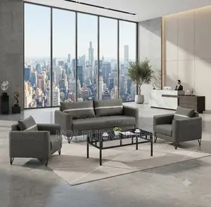 Office Sofa; Five Seaters Executive Office Reception Meeting Sofa Set