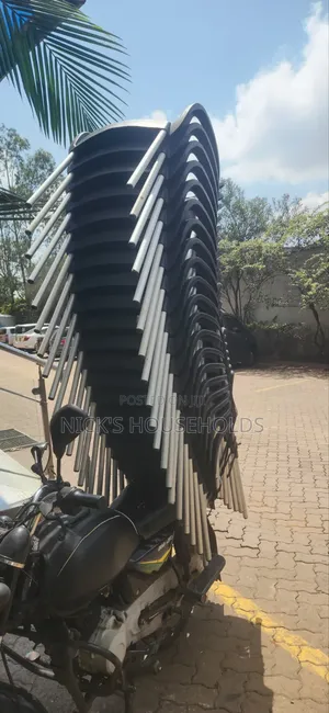 Complastic Plastic Chairs With Metal Tubing Legs