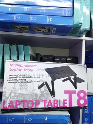 T8 Ergonomic Laptop Table With 360° Rotating Legs