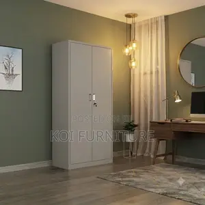 Office Cabinet; Lockable Filing Cabinet With 2 Doors