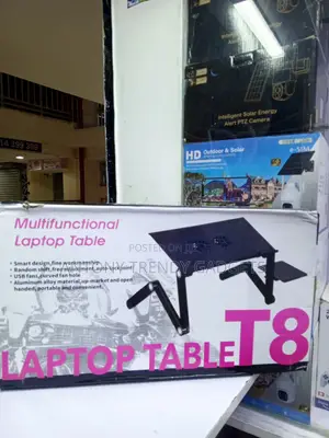 T8 Multifunction Laptop Workstation With Built-in USB Fans