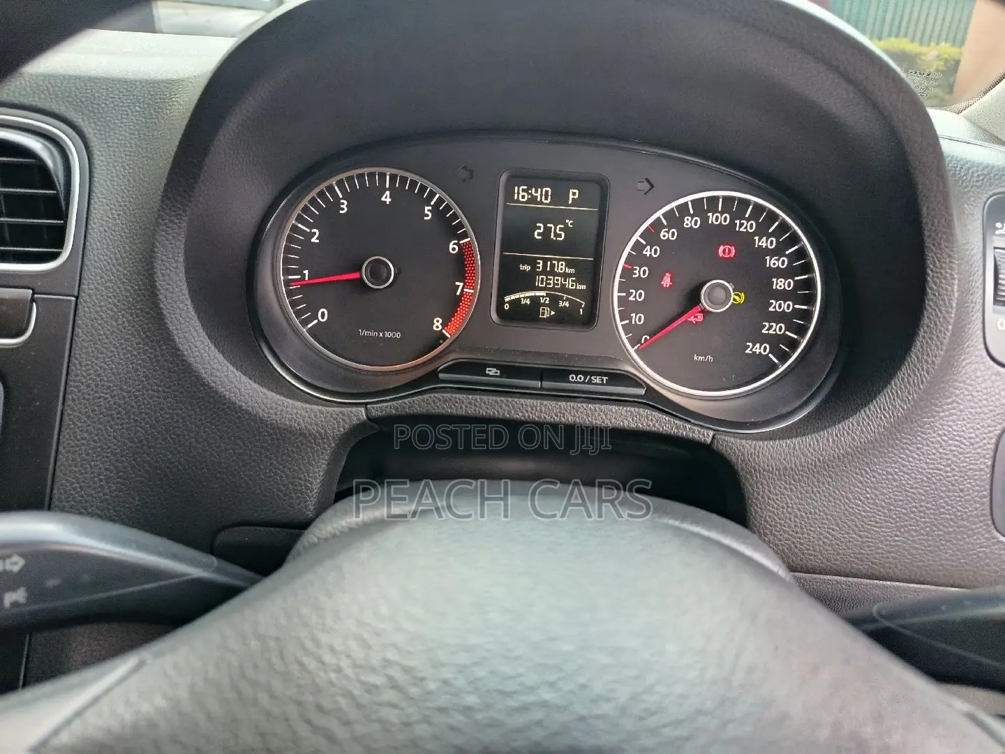 Volkswagen Polo 2011 Black