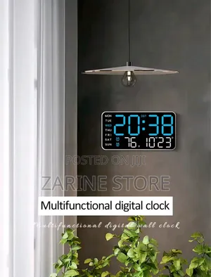 3D Led Planet Electronic Clock With Time, Days of the Weektemperature