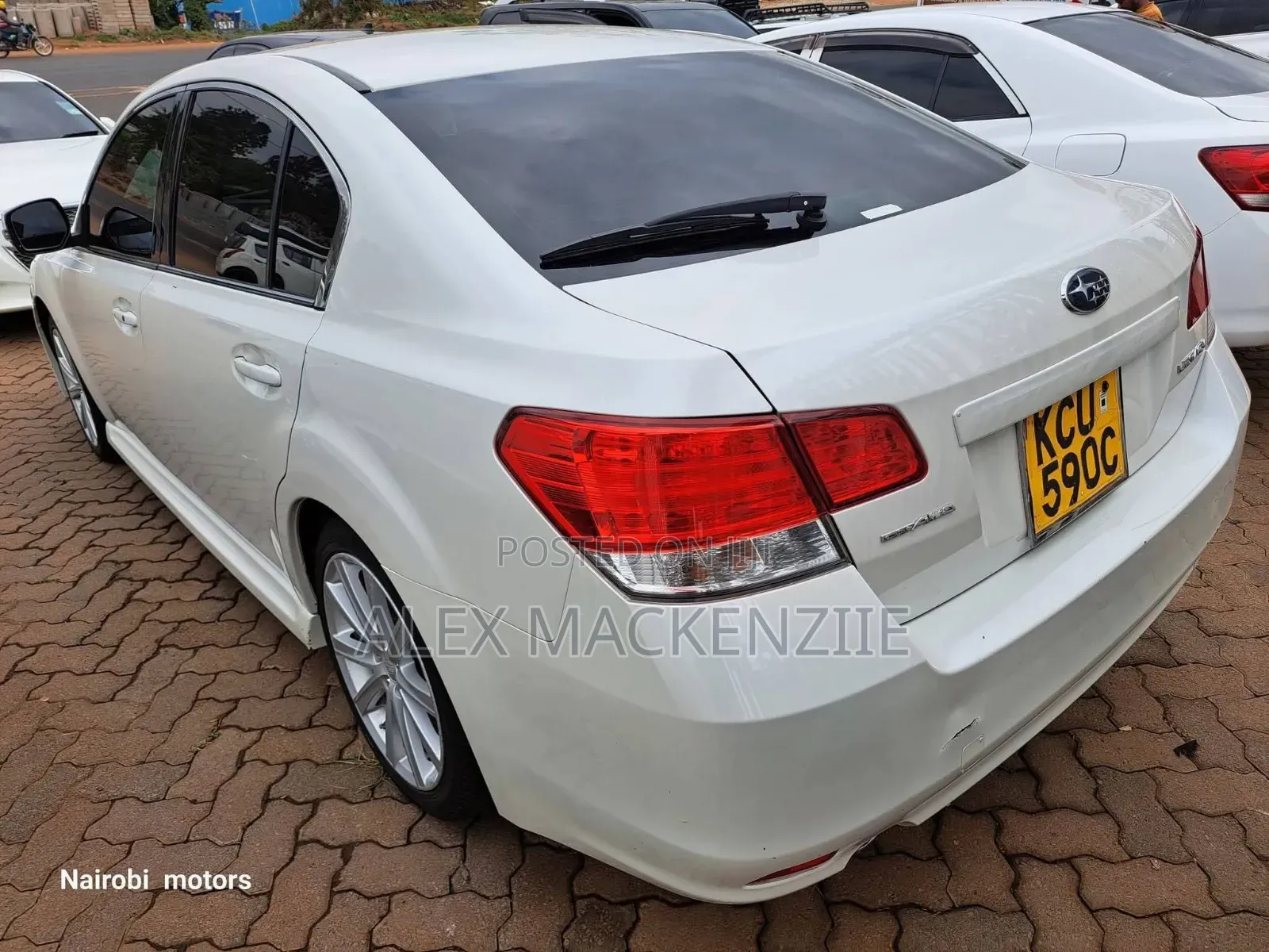 Subaru Legacy 2012 White