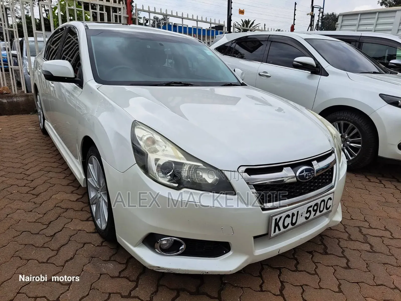Subaru Legacy 2012 White