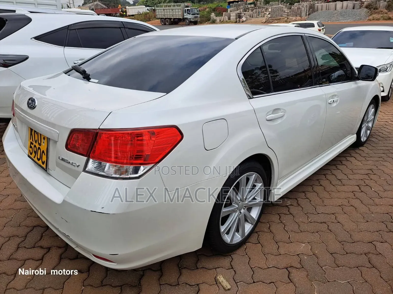 Subaru Legacy 2012 White