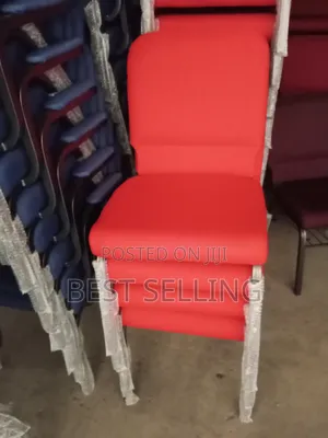 Modern Red Church/Conference Chairs
