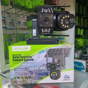 Dual Lens 2 Solar Powered CCTV Cameras
