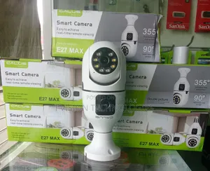 Dual Lens 2 Bulb Type Cameras