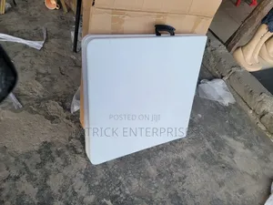 Imported Modern Portable Foldable Table White Color