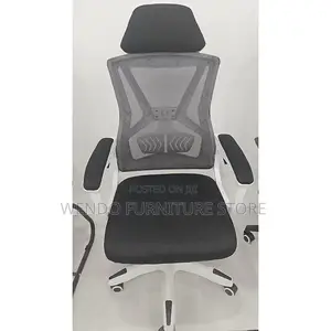 Office Chair; Mesh High Backrest Ergonomic Sled Based Chairs