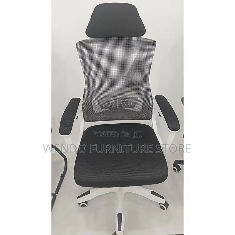 Office Chair; Mesh High Backrest Ergonomic Sled Based Chairs