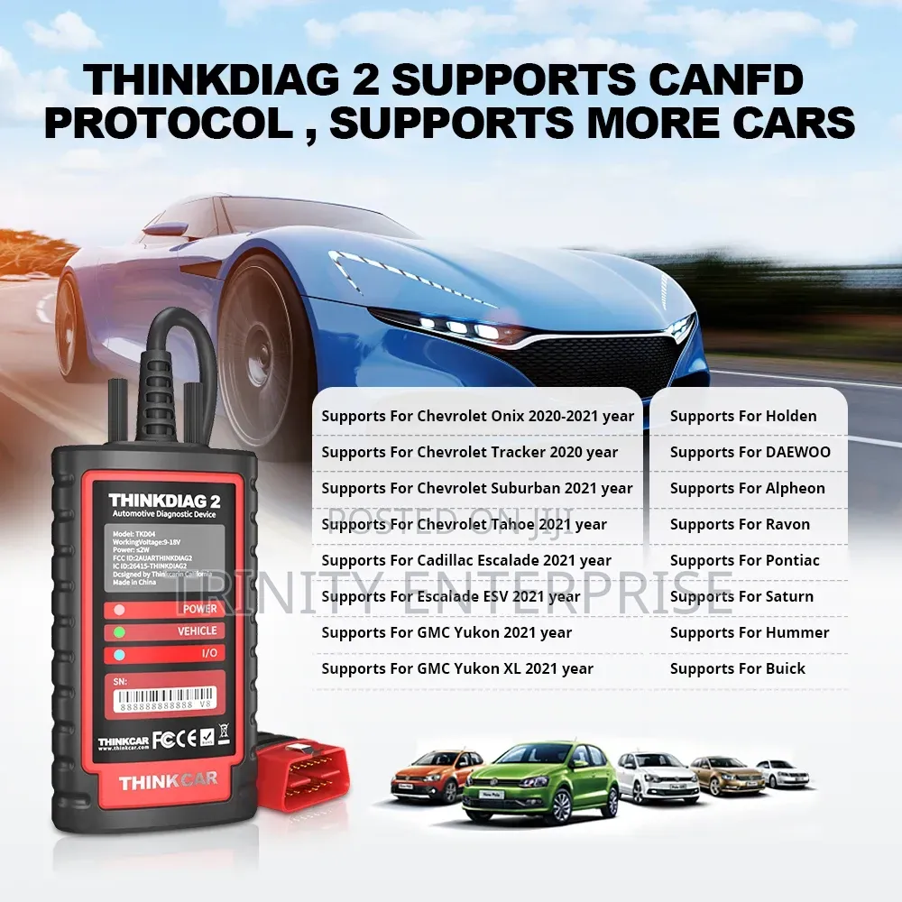 Thinkdiag 2 New Easydiag Car Obdii Scanner Code Reader