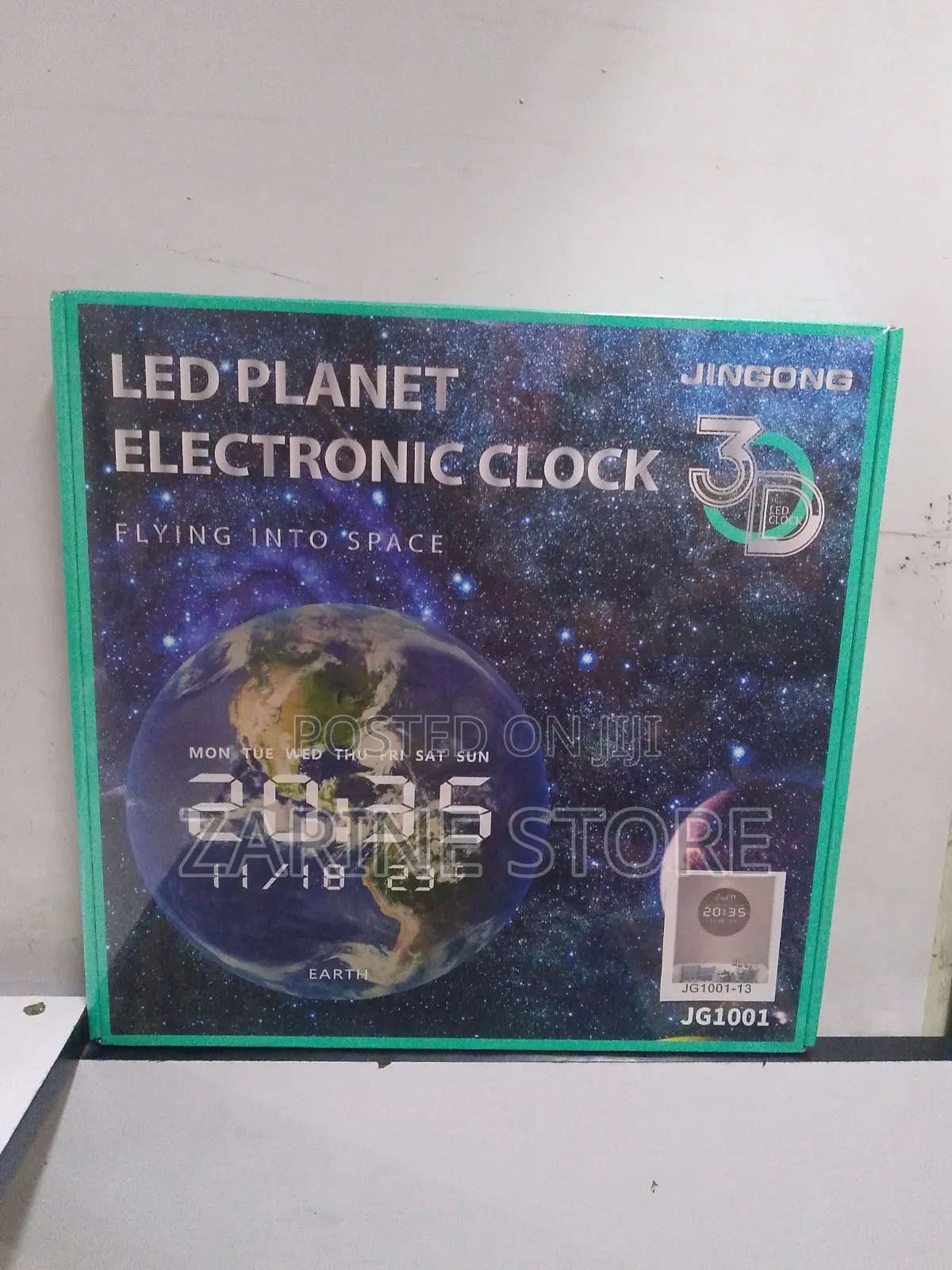 Large Digital Clock Temperature Date Week Display Table Wall Clock