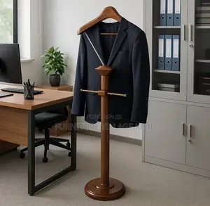Executive Mahogany Office Coat Hanger
