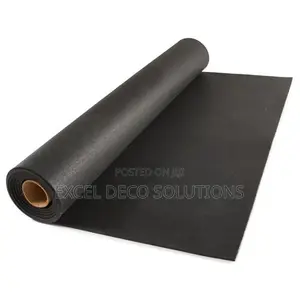 Black Rubber Mat Roll |