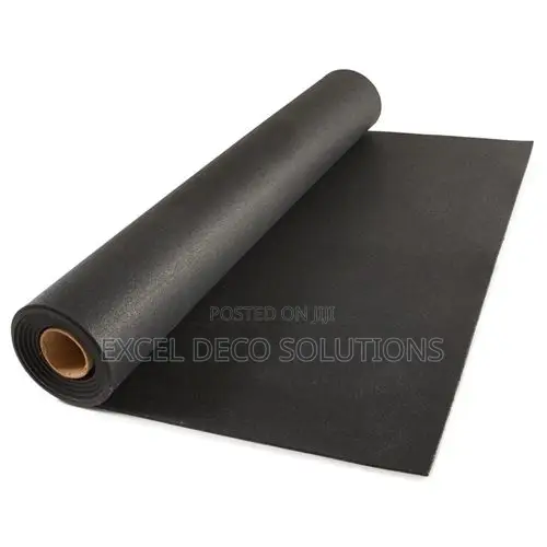 Black Rubber Mat Roll |
