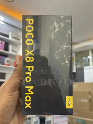 New Xiaomi Poco X8 Pro Max 512 GB Black