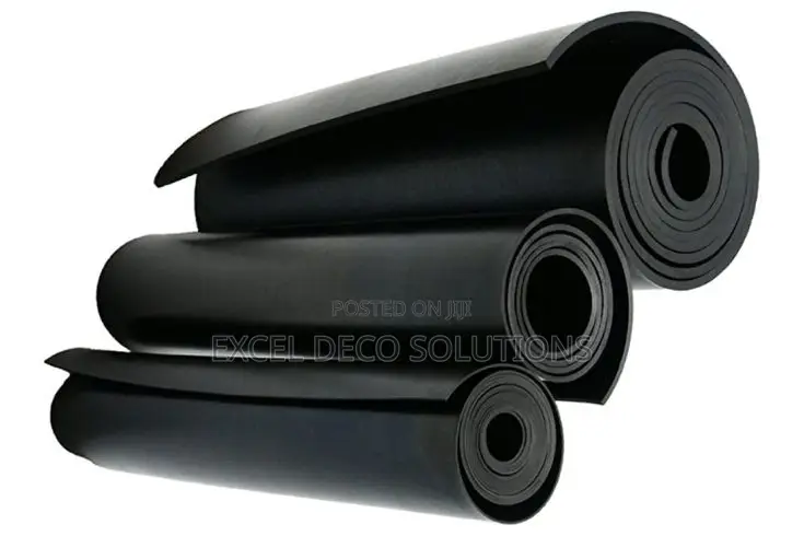 Garage Rubber Roll | Black 5mm Mat