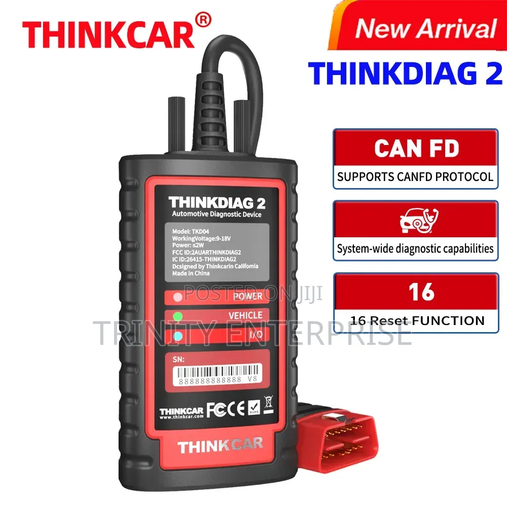 Car Scanner ThinkDiag 2 OBD ThinkCar ECU Coding Diagnostic