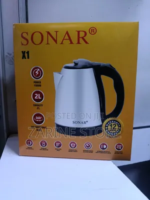 Sonar Water Kettle Heater 2L