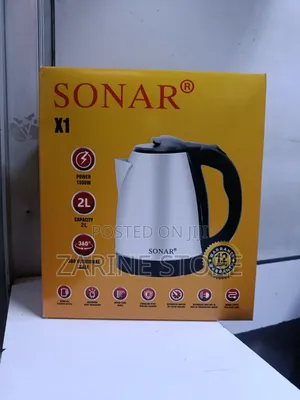 Sonar Water Kettle Heater 2L