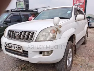 Toyota Land Cruiser Prado 2007 White