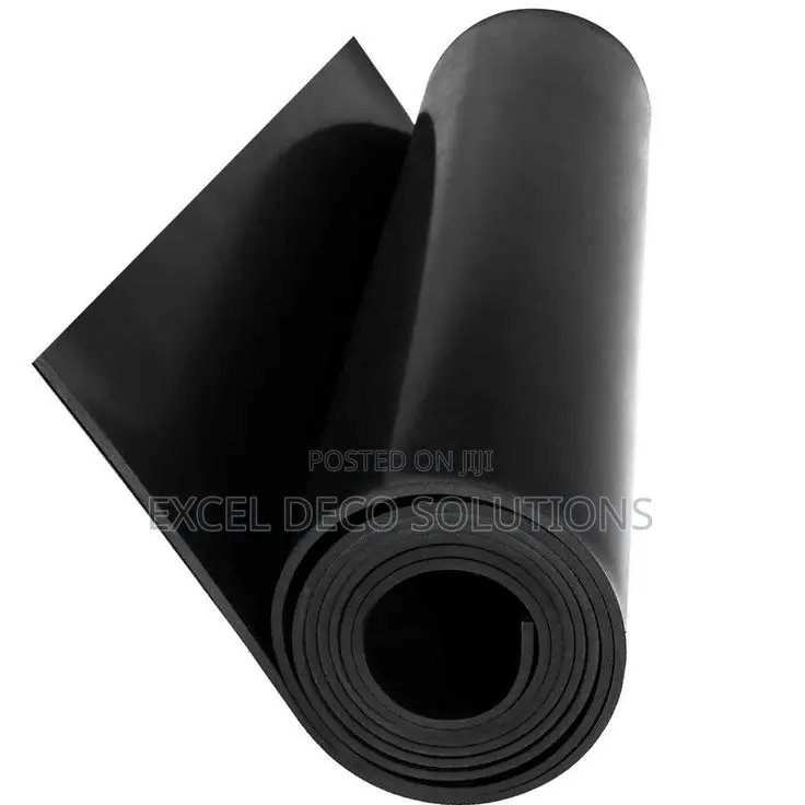 Commercial Rubber Flooring | Black Roll KSh 3,000/Meter