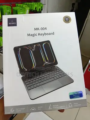 WiWU MK-004 Magic Keyboard Magnetic, Wireless Bluetooth Keyboard Case