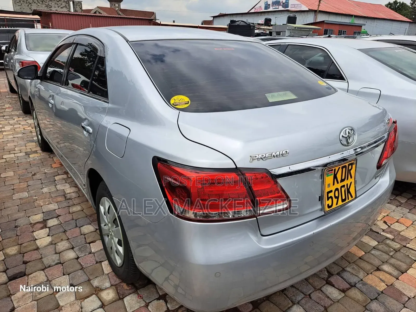 Toyota Premio 2017 Silver