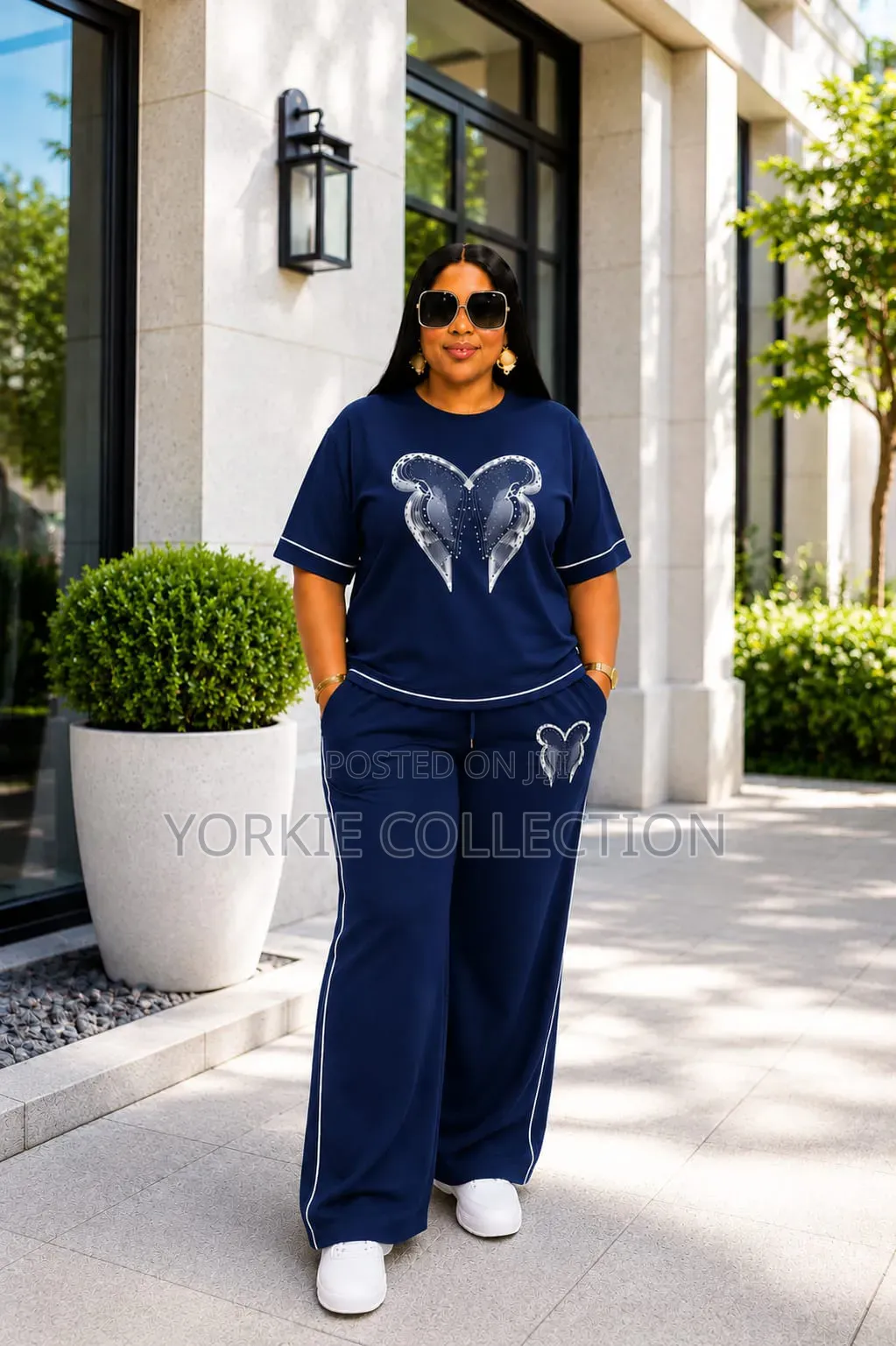 Good Quality Cotton Stretch 2 Piece Set