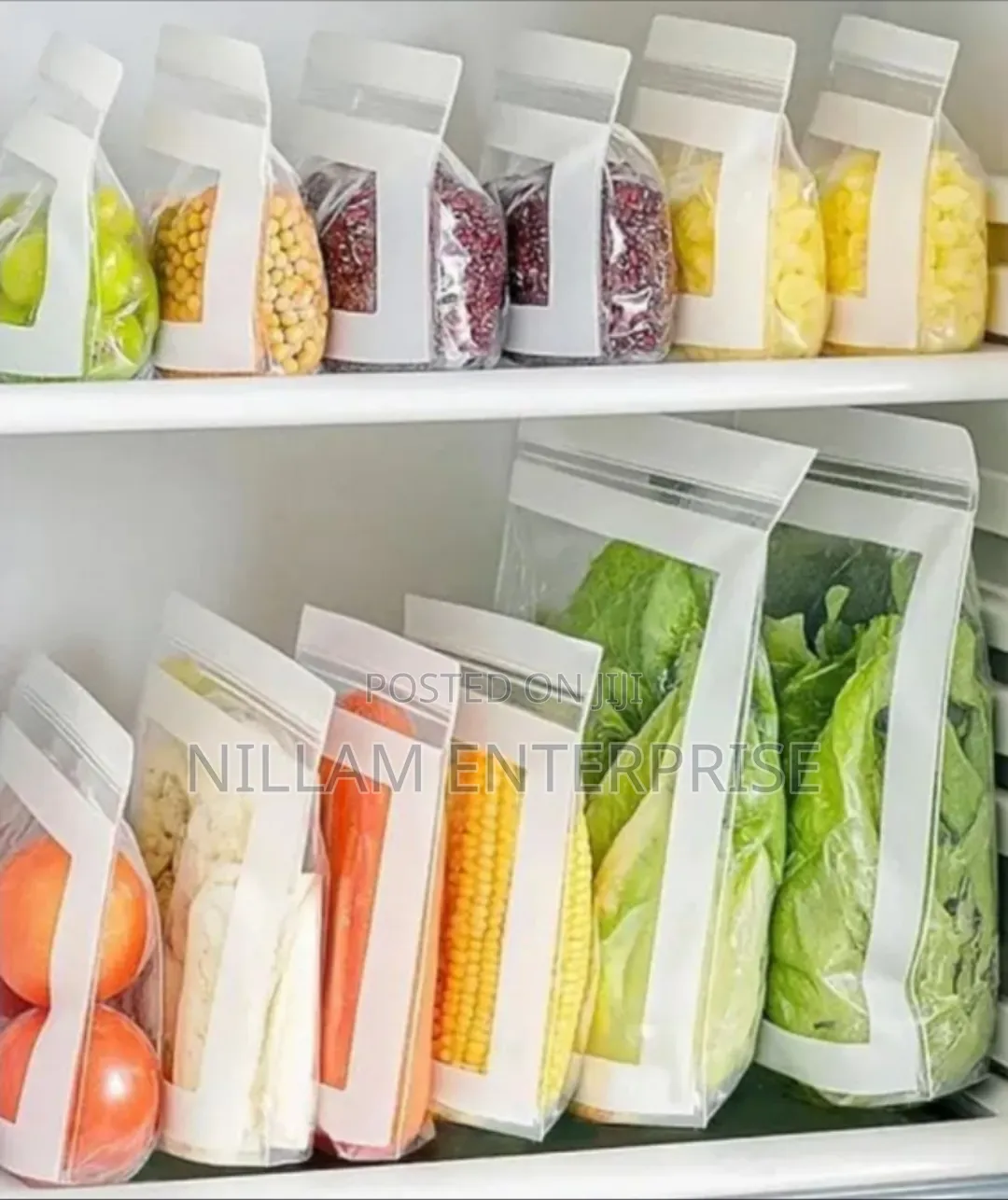 High Quality Food Grade Reusable Ziplock Bags*