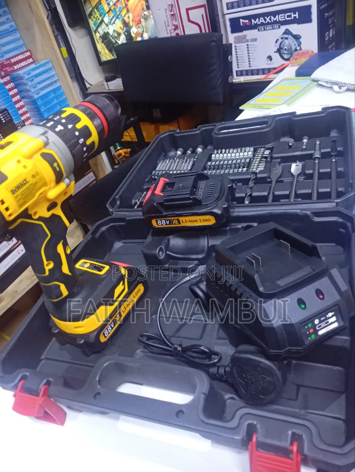 New Arrival DeWalt Commercial Cordless Drill Big Brushless Set
