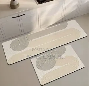 Heavy-Duty Anti-Slip Kitchen Runner Mat Set – 2PCS