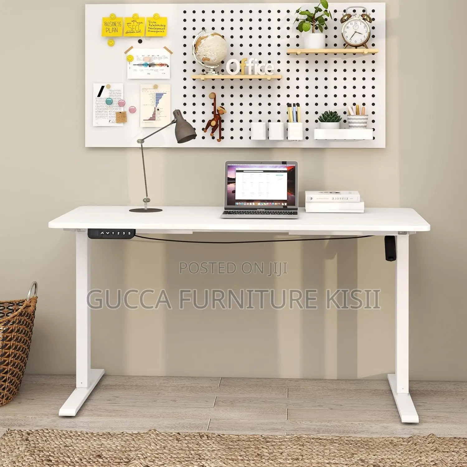 Electric Desk; 1.2M Adjustable Height Electric Desk