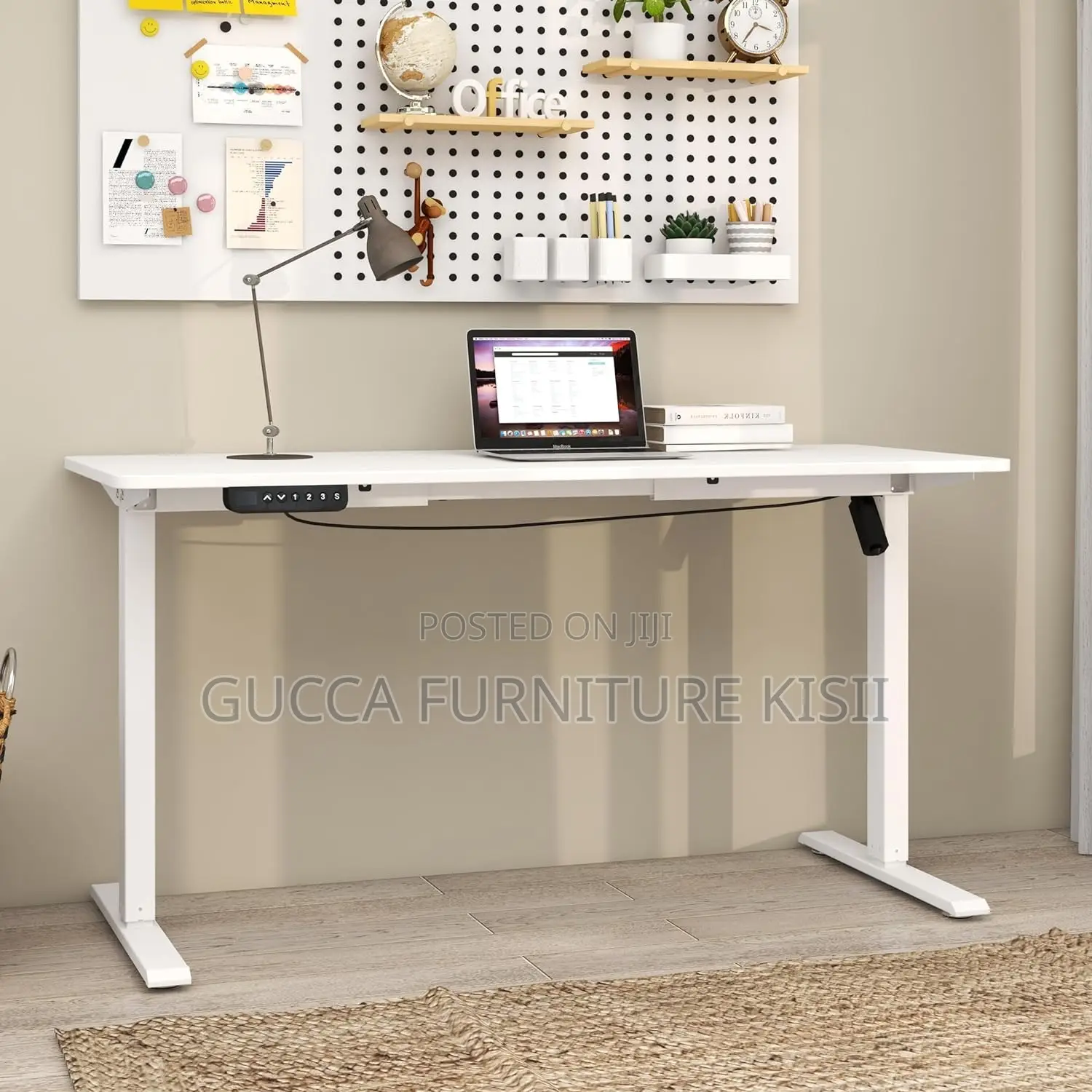 Electric Desk; 1.2M Adjustable Height Electric Desk
