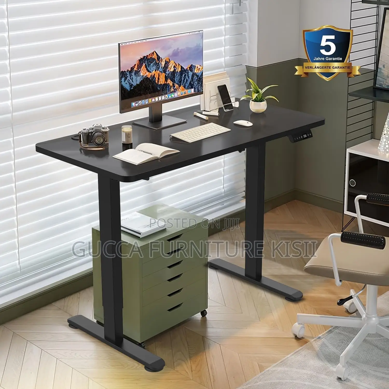 Electric Desk; 1.2M Adjustable Height Electric Desk