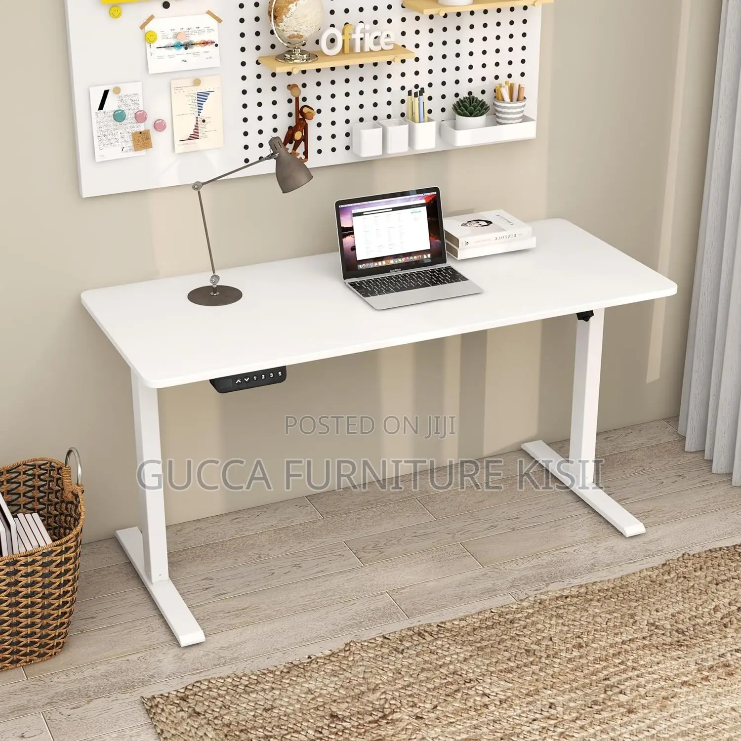 Electric Desk; 1.2M Adjustable Height Electric Desk